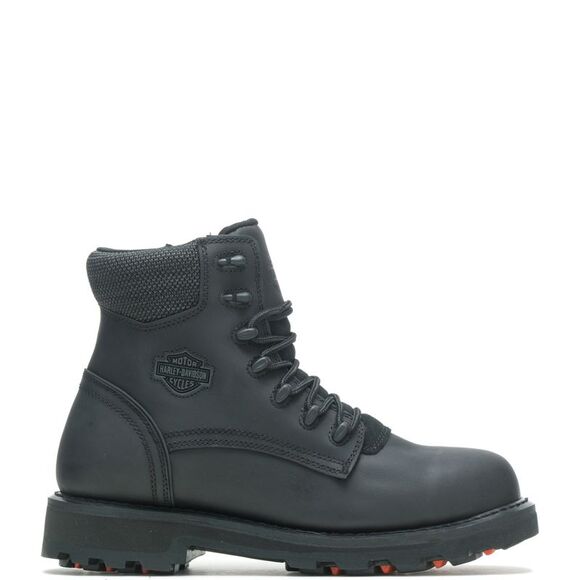 Harley-Davidson Mens Landers 5" Lace Black Boots (NWT) - Picture 1 of 7